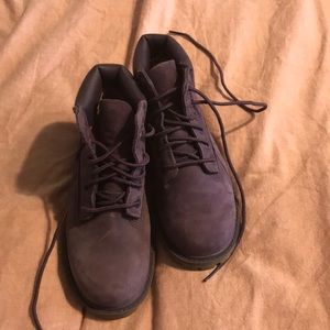 Girls (Size 11) Timberland Boots (Deep Purple)